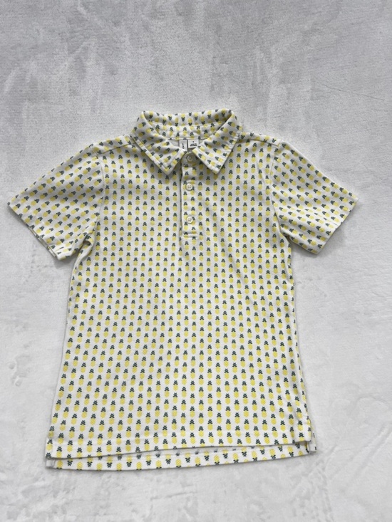 Janie and Jack Other - Janie And Jack Pineapple Print Polo Cotton Short Sleeve Boy Kids Size 5 Multi